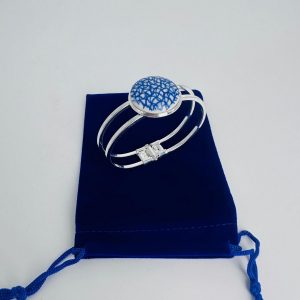 Handpainted bracelet with fantasy design