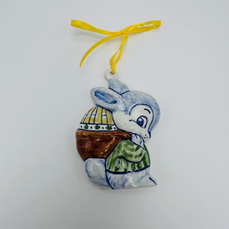 Easter ornament bunny with basket